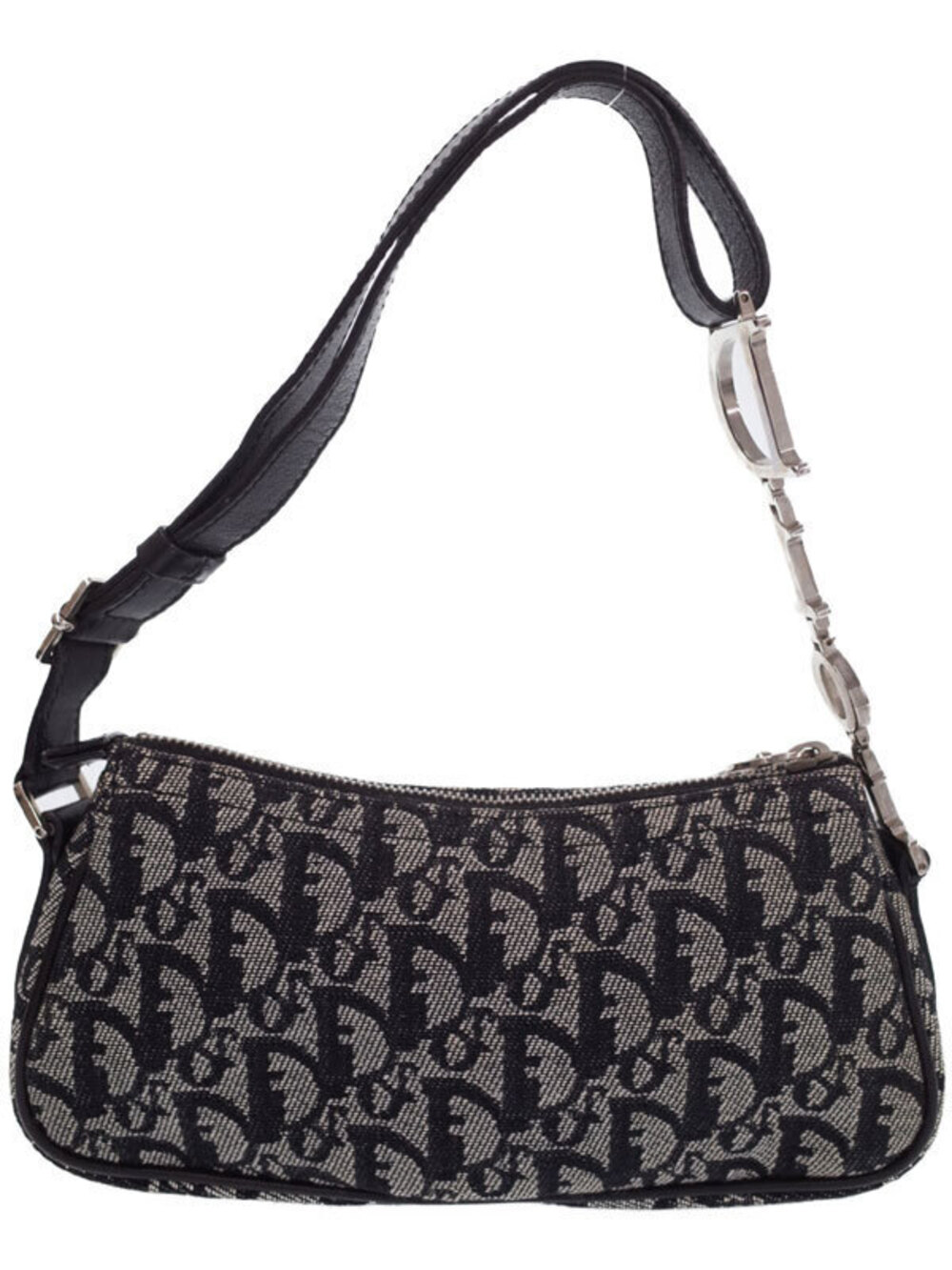 Dior Christian Pouch Clutch  Trotter Handbag Black